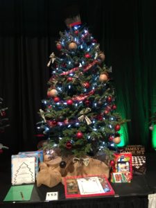 Collinsville Middle School tree for Festival of Trees 2017