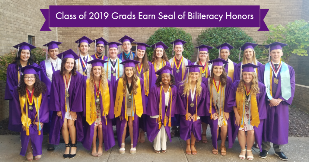Class of 2019 CHS Seal of Biliteracy Grads