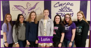 Latin Students 2019 Seal of Biliteracy
