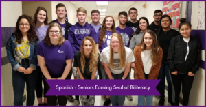 2019 Seal of Biliteracy Seniors Spanish