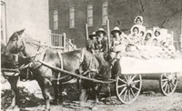 Collinsville students near the turn of the century