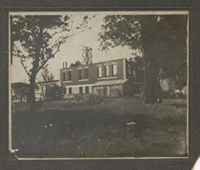 Webster School after 1872 Fire