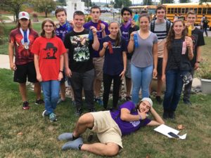 CHS Math Team at SWIC competition September 2017