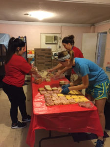 Summer Food Program Volunteers Make Lunch 2017
