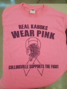 "Real Kahoks Wear Pink" T-shirt