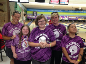 Collinsville Special Olympics Bowlers