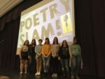 Photo of Participants in the Collinsville High School 2017 Poetry Slam