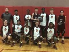 Collinsville Middle School Boys Basketball Alton Tournament Champions 2017