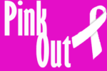 Pink out logo