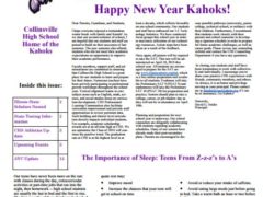 Read the CHS Kahok Current Third Quarter Newsletter