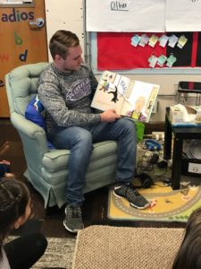 CHS athlete reads to Caseyville students