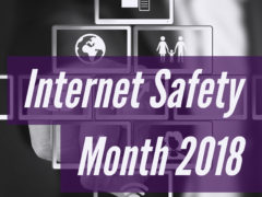 Internet Safety Month 2018 Logo