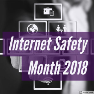 Internet Safety Month 2018 Logo