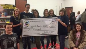 Collinsville Middle School receives $1000 from IEA-NEA
