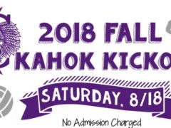 2018 Fall Kahok Fall Kickoff August 18 2018