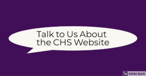Link to Take CHS Website Survey