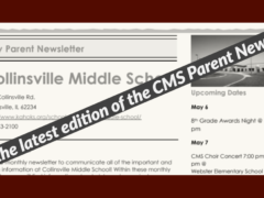 CMS May 2019 Parent Newsletter