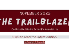 November 2022 Issue of CMS Trailblazer Parent Newsletter