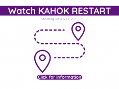 Kahok Restart January 4 & 11, 2021