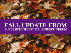 Fall Update to Parents/Guardians from Dr. Green