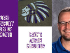 CAVC's Schuster Is CHS October 2018 Faculty Member of the Month