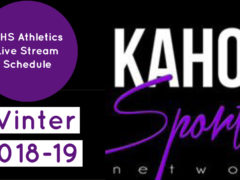 KAHOKSPORTS Announces Winter 2018-19 Live-Stream Schedule