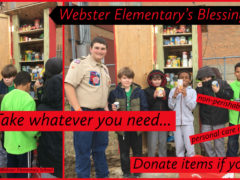 Eagle Scout Project Benefits Webster Elementary Community
