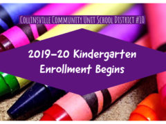 Dates Announced for 2019-20 Kindergarten Enrollment