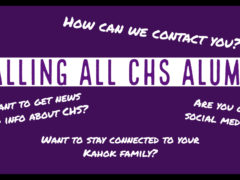 CHS Seeking Contact Information for Alumni