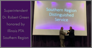 Dr. Green Receives Award from Greg Hobbs