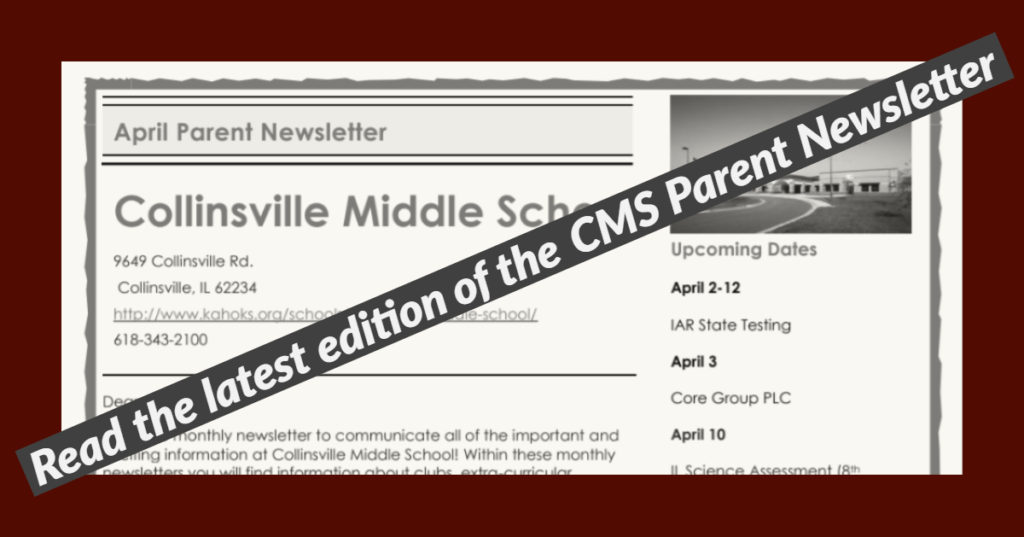 CMS April 2019 Parent Newsletter