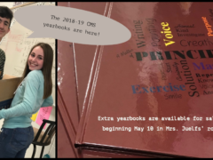 CMS 2018-19 Yearbooks Distributed; Additional Copies for Sale