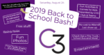 Back to School Bash 2019 Info