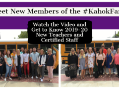 Video Introduces New 2019-20 Teachers & Certified Staff