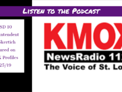 Superintendent Dr. Skertich Featured on KMOX Profiles