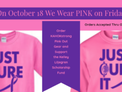 Kahokstrong 2019 Pink Out Order