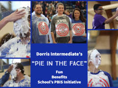Collage of DIS Pie in the Face Photos
