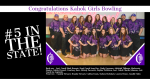 Team Photo of 2020 Girls Bowling Team