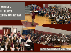 Collage of Feb 2020 Madison County Band Festival