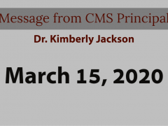 CMS Letter to CMS Families March 15, 2020