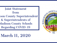 March 11, 2020 Statement from Madison County Superintendents Regarding Coronavirus