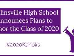 Collinsville High School Announces Events to Honor the Class of 2020