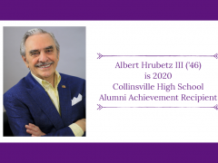 Albert Hrubetz II is 2020 Alumni Achievement Recipient