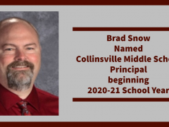 Brad Snow New CMS Principal 2020-21