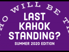 Last Kahok Standing Summer 2020 Graphic