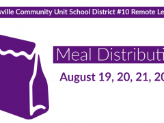 Meal Distribution August 19, 20, 21, 2020