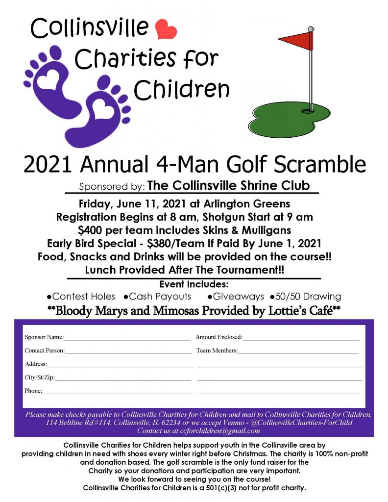 Collinsville Charities for Children 2021 Golf Scramble