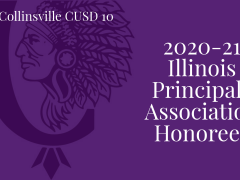 CUSD 10 Celebrates 2021 Illinois Principals Association Honorees