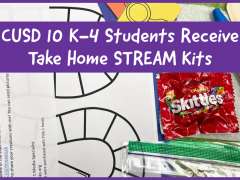 Take-Home STREAM Learning Kits Distributed to K-4 Students
