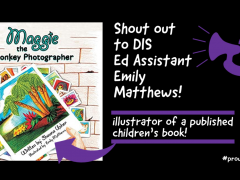 DIS' Emily Matthews is Children's Book Illustrator